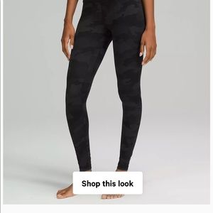 Camo LuluLemon Align tights